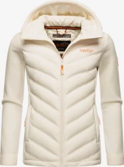 Marikoo Vestes De Mi-saison Veste Mi-saison Mount Haruna Femme Blanc Cassé