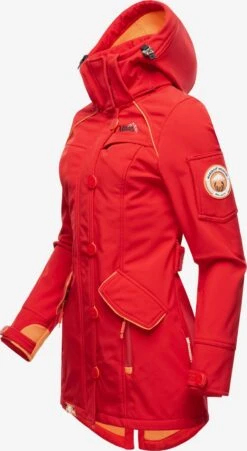 Marikoo Vestes Dextérieur Veste Fonctionnelle Soulinaa Femme Rouge -Marikoo 798dbb55b02fb338dd9aaac004974ee3