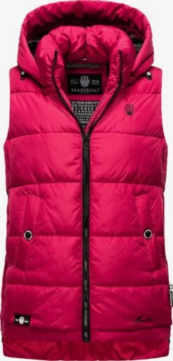 Marikoo Vestes Sans Manches Gilet Zarinaa Femme Pitaya