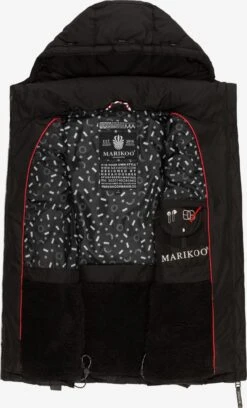 Marikoo Vestes Sans Manches Gilet Eisflöckchen Femme Noir -Marikoo 7a7f766ac3ec2617cca49a895ede6a2e