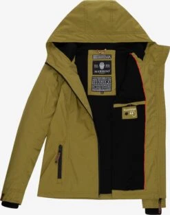 Marikoo Vestes De Mi-saison Veste Mi-saison Brombeere Femme Olive -Marikoo 7abba9af6b426a3896b4935d6bdd4465