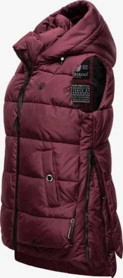 Marikoo Vestes Sans Manches Gilet Zarinaa Femme Bordeaux 3 Marikoo Vestes Sans Manches Gilet Zarinaa Femme Bordeaux -Marikoo 7b69e1af3cf7e7232c4319b4dd62114f