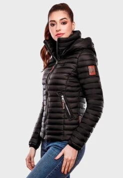 Marikoo Vestes De Mi-saison Veste Mi-saison Löwenbaby Femme Noir -Marikoo 7e01b2b2e83be3f970f5b91d1d7cca16