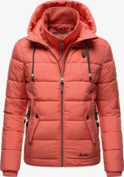 Marikoo Vestes Dhiver Veste D’hiver Taisaa Femme Corail