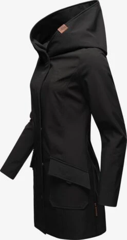 Marikoo Manteaux De Pluie Manteau Fonctionnel Mayleen Femme Noir -Marikoo 7e98cd3a2d601ab85b07db30a0230ac7