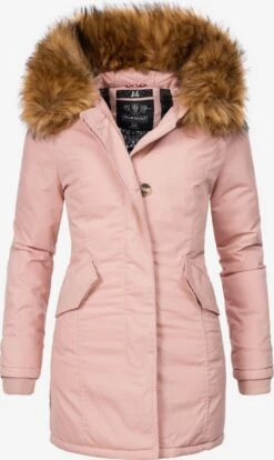 Marikoo Parkas Parka D’hiver Karmaa Femme Rose Clair
