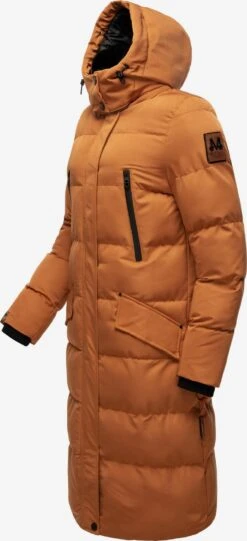 Marikoo Manteaux Dhiver Manteau D’hiver Schneesternchen Femme Orange -Marikoo 80875ceb71d2624fd80f61a42a6d59e8