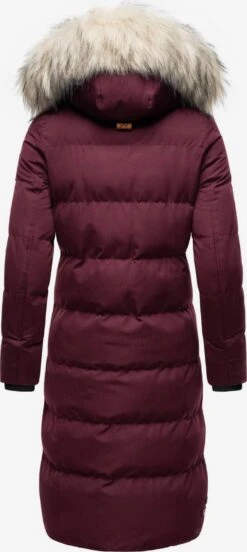 Marikoo Manteaux Dhiver Manteau D’hiver Schneesternchen Femme Bordeaux -Marikoo 80ba11f4aced61b582d1d5be9847c76e