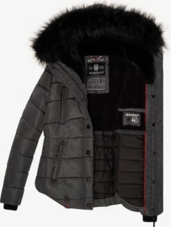 Marikoo Vestes Dhiver Veste D’hiver Lotusblüte Femme Taupe -Marikoo 8299833bcf55893aaf20b01190b9fd7e