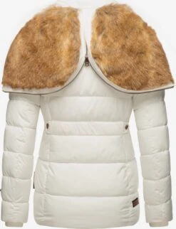 Marikoo Vestes Dhiver Veste D’hiver Nekoo Femme Blanc -Marikoo 830ffbb290d24a5db13be9395682e4d1