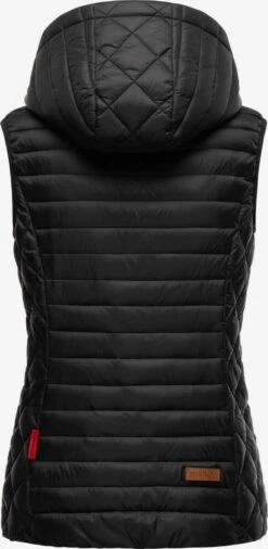 Marikoo Vestes Sans Manches Gilet Hasenpfote Femme Noir -Marikoo 83b1cbb618c8a0dfeb942a8fa76db0f9