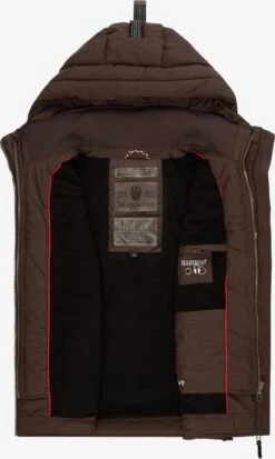 Marikoo Vestes Sans Manches Gilet Taisaa Femme Brun Foncé -Marikoo 8501b11d4853b41c2a4ca2f182362129