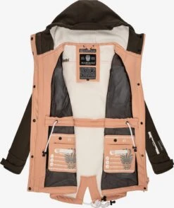 Marikoo Manteaux De Pluie Manteau Fonctionnel Zimtzicke Femme Rose / Noir -Marikoo 85ca483dd70208ca03dc943cc05b75ce