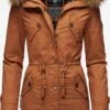 Marikoo Parkas Parka D’hiver La Viva Femme Marron