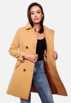 Marikoo Manteaux Dhiver Manteau D’hiver Nanakoo Femme Cognac -Marikoo 8a771adefc238a71d489175f97a63538