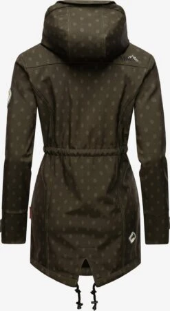 Marikoo Manteaux De Pluie Manteau Fonctionnel Zimtzicke Femme Vert Foncé -Marikoo 8b2ff7465b48ab38b157619ac8c34c1f