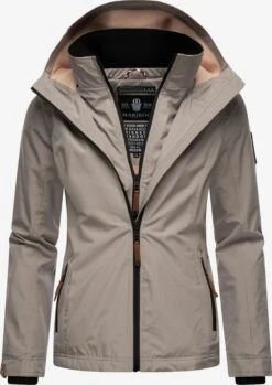 Marikoo Vestes Dextérieur Veste Fonctionnelle Erdbeere Femme Gris