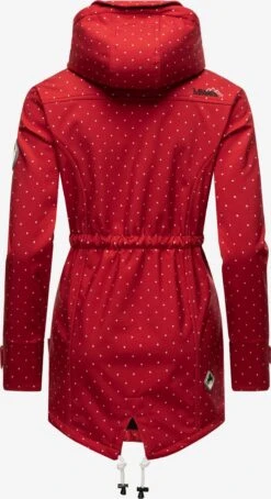Marikoo Manteaux De Pluie Manteau Fonctionnel Zimtzicke Femme Rouge Rubis -Marikoo 8b98ff414df96b722f9205f2fea82e3c