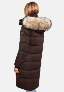 Marikoo Manteaux Dhiver Manteau D’hiver Schneesternchen Femme Marron -Marikoo 8bce23fd25be0e7fae7dbc70cf2c3749