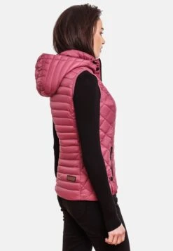 Marikoo Vestes Sans Manches Gilet Hasenpfote Femme Pitaya -Marikoo 8d200f77173a552240ce2af7921d08d2
