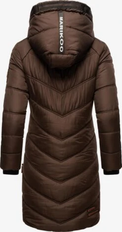 Marikoo Manteaux Dhiver Manteau D’hiver Armasa Femme Marron -Marikoo 8d36a80a0c217baf09633c1413591aff