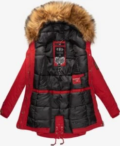 Marikoo Parkas Parka D’hiver La Viva Femme Rouge Clair -Marikoo 8d8915d389add2e10293a47922dec0a7