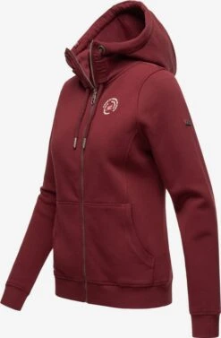 Marikoo Sweats Zippés Veste De Survêtement Setsunaa Femme Bordeaux -Marikoo 8d933c53e9d3016075849f01d6121919
