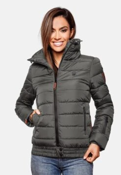 Marikoo Vestes Dhiver Veste D’hiver Poison Femme Graphite -Marikoo 8ef9c5e1dbeb4f2d606f4e945be3aec0