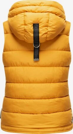 Marikoo Vestes Sans Manches Gilet Taisaa Femme Jaune -Marikoo 8f6e3389fe6933bb79138d5183c2b40c