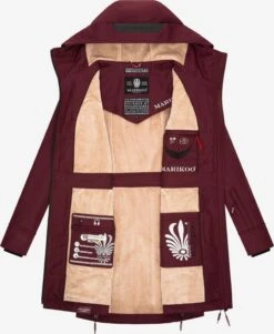 Marikoo Parkas Parka Mi-saison Femme Bordeaux 4 Marikoo Parkas Parka Mi-saison Femme Bordeaux -Marikoo 8f8dc5687dad9b1979af09d09ae3b0fc