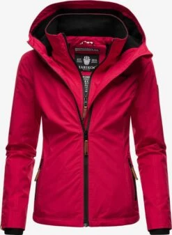 Marikoo Vestes Dextérieur Veste Fonctionnelle Erdbeere Femme Rouge
