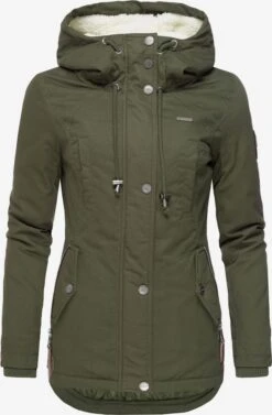 Marikoo Vestes Dhiver Veste D’hiver Bikoo Femme Kaki