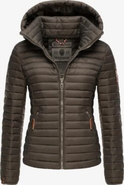 Marikoo Vestes De Mi-saison Veste Mi-saison Löwenbaby Femme Anthracite