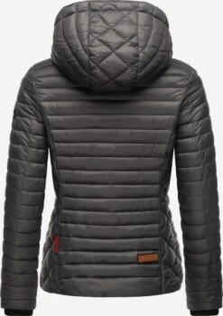 Marikoo Vestes De Mi-saison Veste Mi-saison Samtpfote Femme Anthracite -Marikoo 939c83bb9891d6904571495fd7e32e08