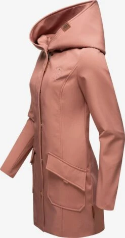 Marikoo Manteaux De Pluie Manteau Fonctionnel Mayleen Femme Rose -Marikoo 953d6412dac3186edad245d81d1de5fe