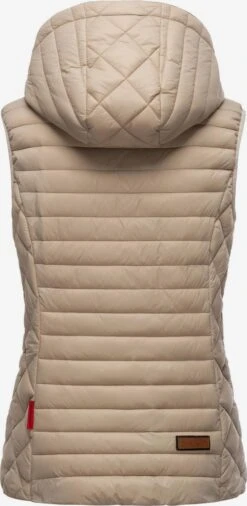 Marikoo Vestes Sans Manches Gilet Hasenpfote Femme Noisette -Marikoo 96ac54ccbf1eb07802da65824a8552a9