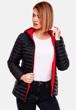 Marikoo Vestes De Mi-saison Veste Mi-saison Asraa Femme Bleu Marine -Marikoo 9712579b58821301c066744a716e9ccd