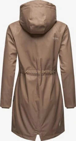 Marikoo Manteaux De Pluie Manteau Fonctionnel Femme Marron -Marikoo 9c76d3ef635f0e5b586256727655ff04
