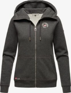 Marikoo Sweats Zippés Veste De Survêtement Setsunaa Femme Gris Foncé 2 Marikoo Sweats Zippés Veste De Survêtement Setsunaa Femme Gris Foncé -Marikoo 9cf2bd2f32d9b6ccecdf60f13f422d59