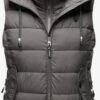 Marikoo Vestes Sans Manches Gilet Taisaa Femme Gris Foncé