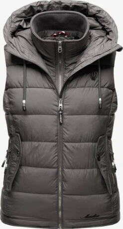 Marikoo 29 Marikoo Vestes Sans Manches Gilet Taisaa Femme Gris Foncé