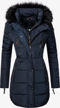 Marikoo Manteaux Dhiver Manteau D’hiver Moonshine Femme Bleu