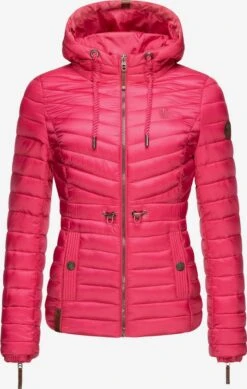 Marikoo Vestes De Mi-saison Veste Mi-saison Femme Framboise -Marikoo 9ec4f25ea7b08141cd685b37cee6796a