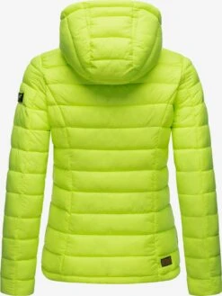Marikoo Vestes Dextérieur Veste Fonctionnelle Femme Vert Fluo -Marikoo 9ee24860c5bd4da92f8dbadd3deefa8f