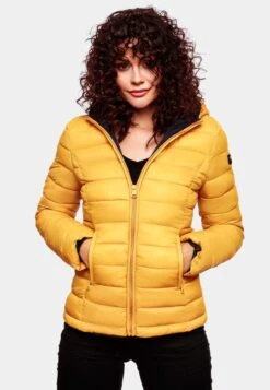 Marikoo Vestes Dextérieur Veste Fonctionnelle Femme Jaune Foncé -Marikoo 9f8b3dcd0fb6bd3860367bc11ad5ad14
