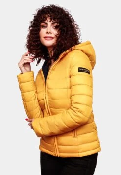 Marikoo Vestes Dextérieur Veste Fonctionnelle Femme Jaune Foncé -Marikoo 9fad80519470e1d6befd0d9dcb548534