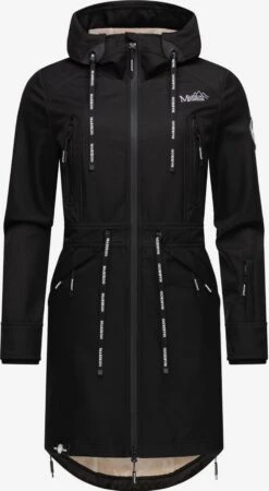 Marikoo Parkas Parka Mi-saison Femme Noir 3 Marikoo Parkas Parka Mi-saison Femme Noir -Marikoo a17363e488a410e636c7a720d13df225