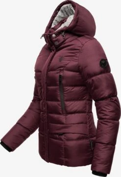 Marikoo Vestes Dhiver Veste D’hiver Loveleen Femme Bordeaux -Marikoo a1e8be3b262aec571c7b085168dd4520