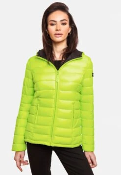 Marikoo Vestes Dextérieur Veste Fonctionnelle Femme Vert Fluo -Marikoo a44f048f185080ebace1f23c8a5c834b