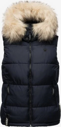 Marikoo Vestes Sans Manches Gilet Eisflöckchen Femme Bleu Marine 5 Marikoo Vestes Sans Manches Gilet Eisflöckchen Femme Bleu Marine -Marikoo a90285e1ace7c153be7552324a03863b